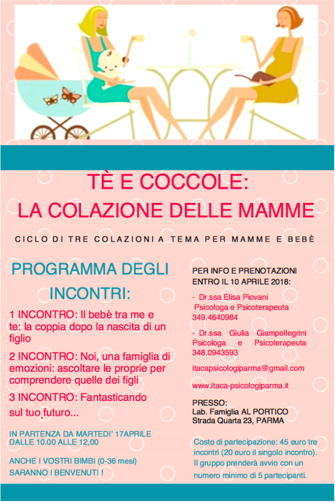 Tè e Coccole: la colazione delle mamme 2018